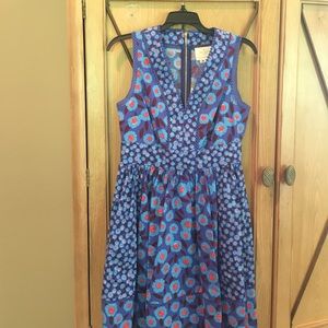 Kate spade tangier floral fit and flare dress