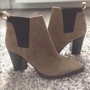 Vince "Edith" suede bootie
