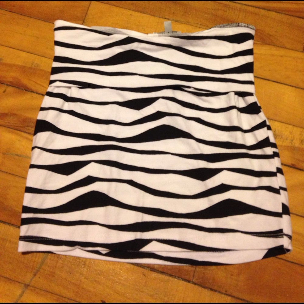 Zebra skirt