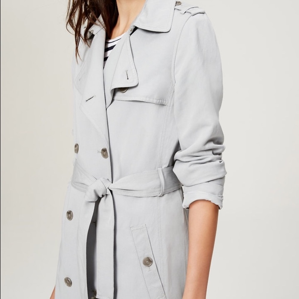 Drapery Trench Coat