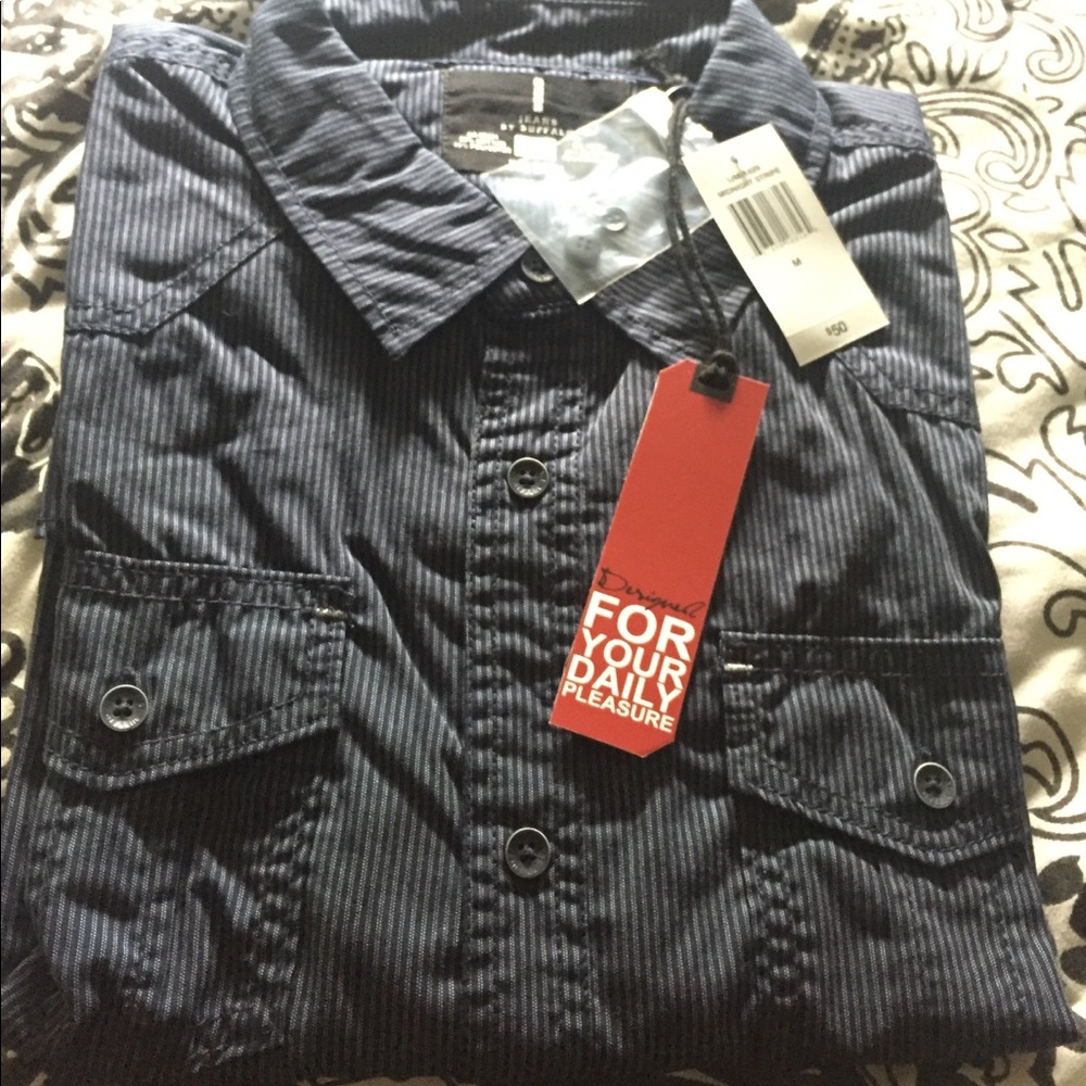 Brand new jeans by buffalo shirt