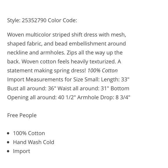 free people shift dress - Picture 4 of 5