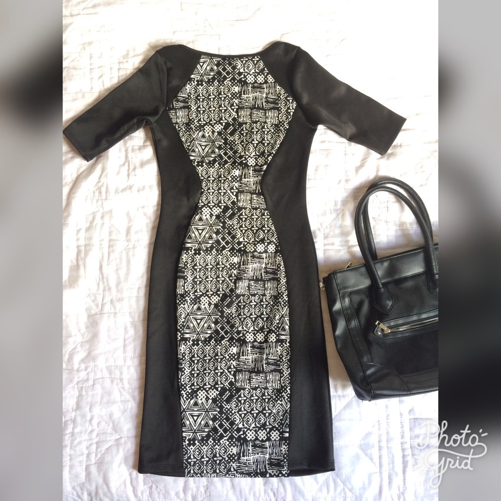 Black and white dress - Picture 2 of 3