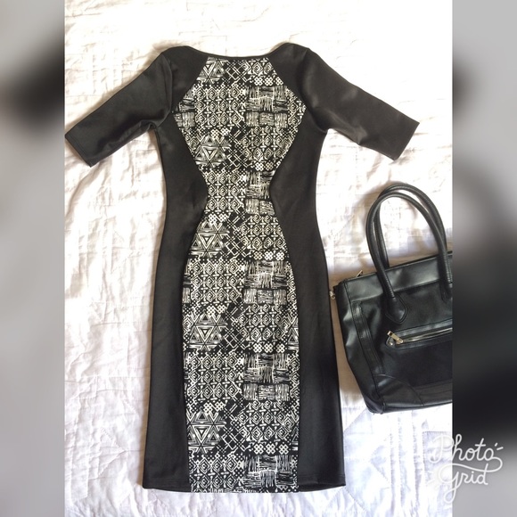 Black and white dress - Picture 2 of 3