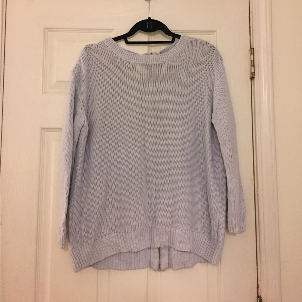 Light blue sweater