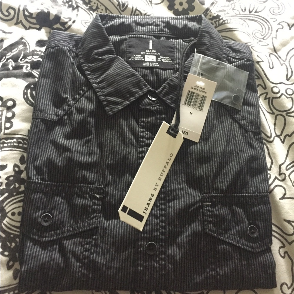 Brand new jean by buffalo shirt