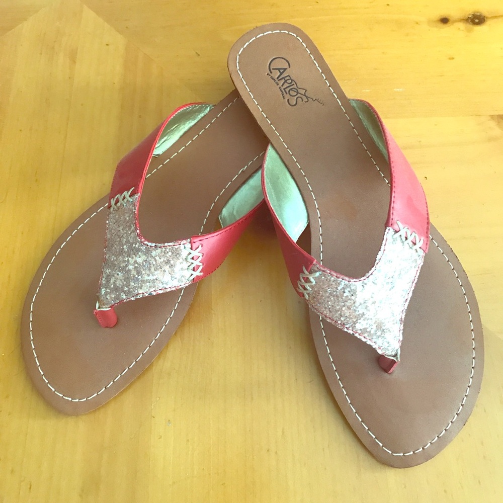 ❤️ NWOT CUTEST RED SANDALS EVER!! 💯