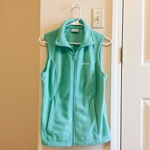 Columbia Teal Vest
