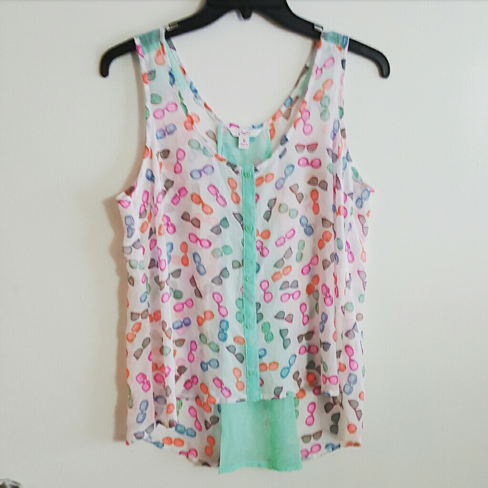 Candie's  sheer top