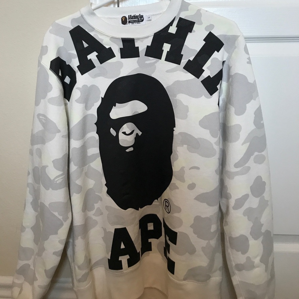 Bathing Ape sweatshirt