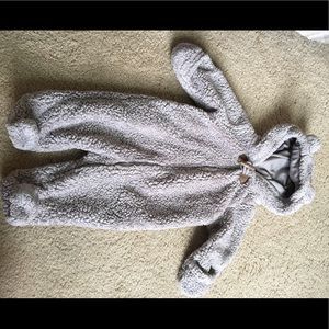 Plush Baby Snowsuit 3 months