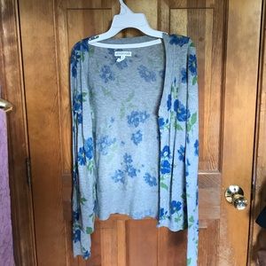 Aeropostale flower sweater