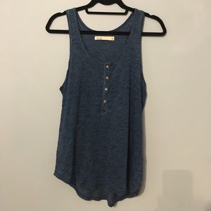 Madewell blue tank