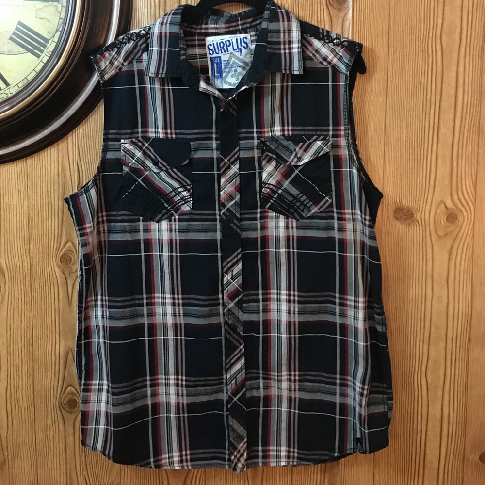 Surplus button down shirt