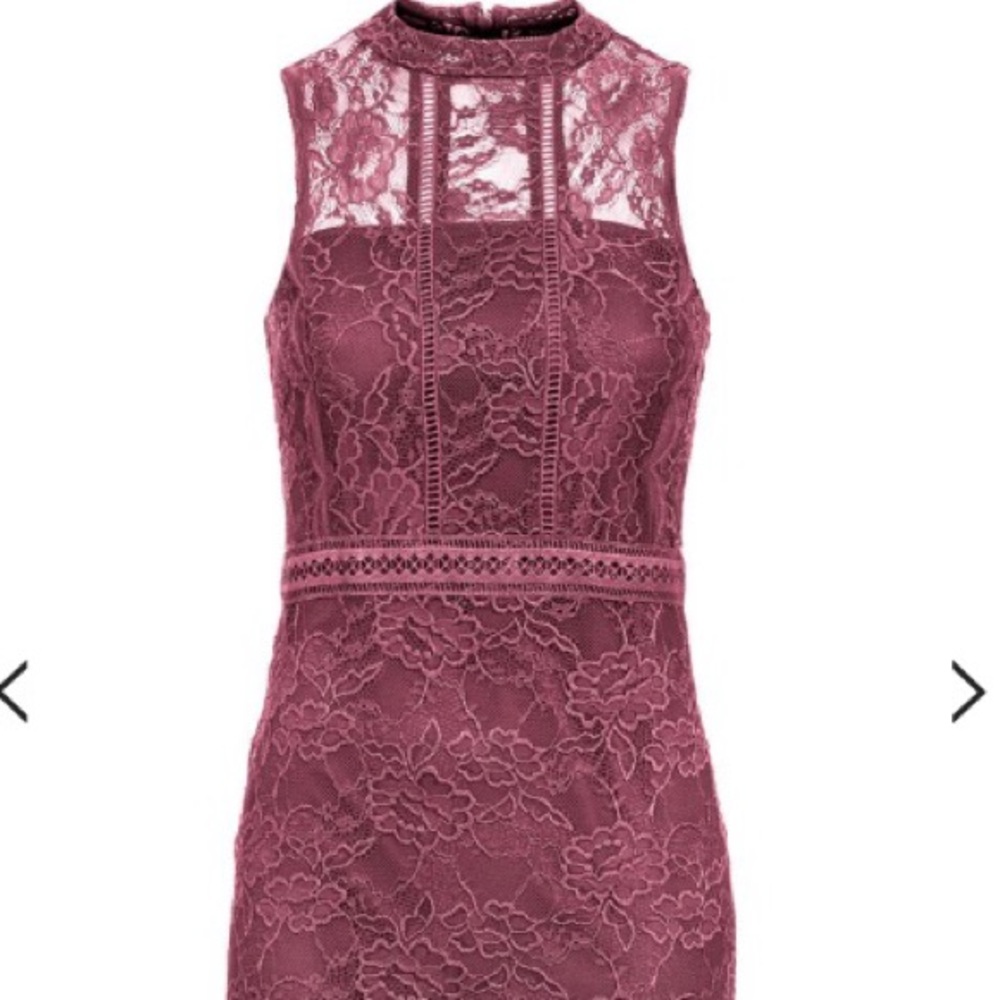 Size 2 TOP SHOP Petite Lace Bodycon Dress