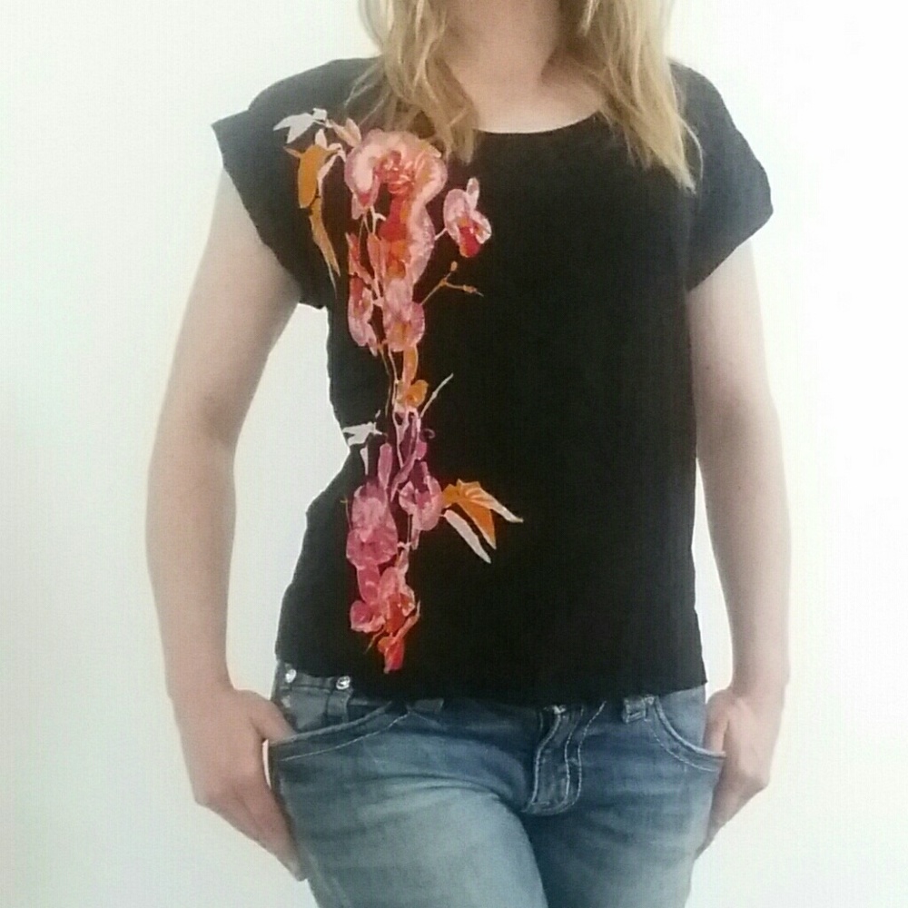 H&M Lightweight Cap Sleeve Top - Picture 1 of 3