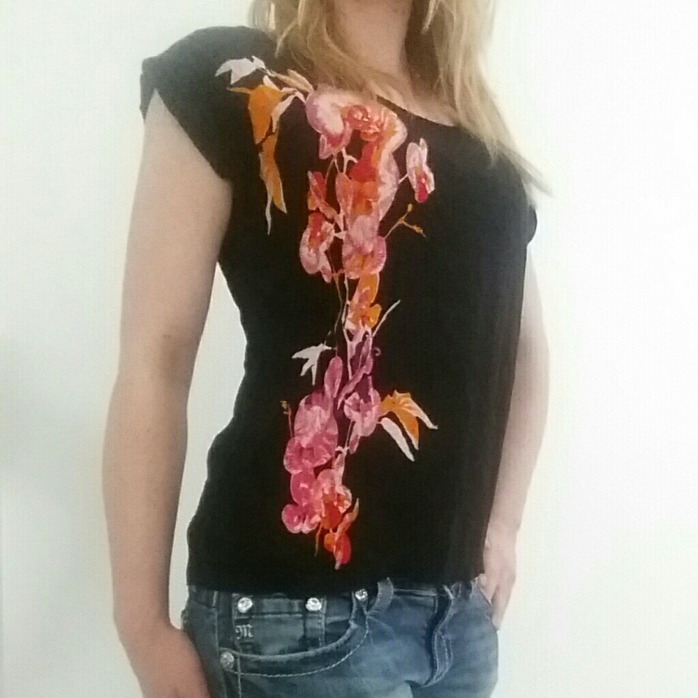 H&M Lightweight Cap Sleeve Top - Picture 2 of 3