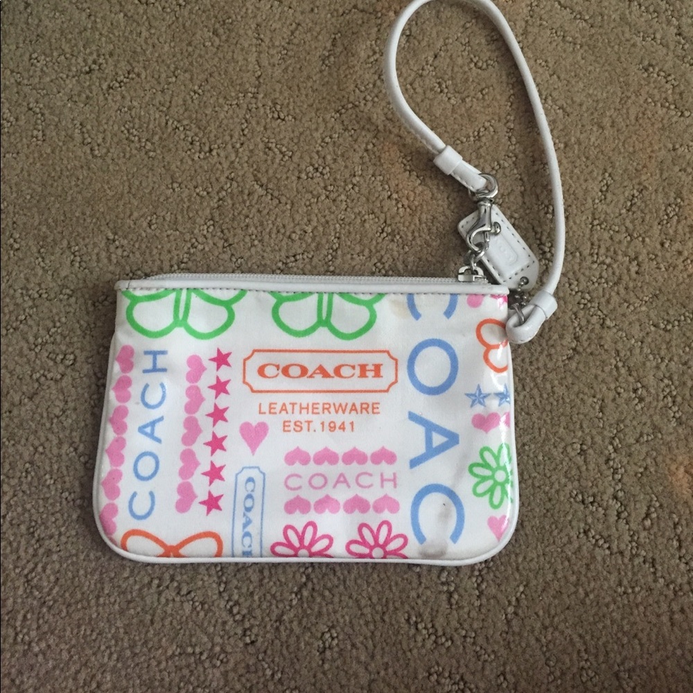 Coach wristlet