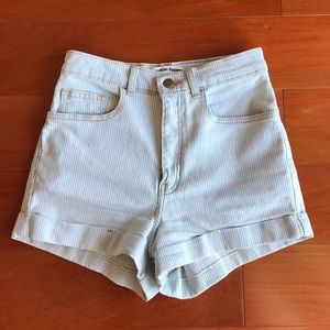 American Apparel High Waisted Shorts