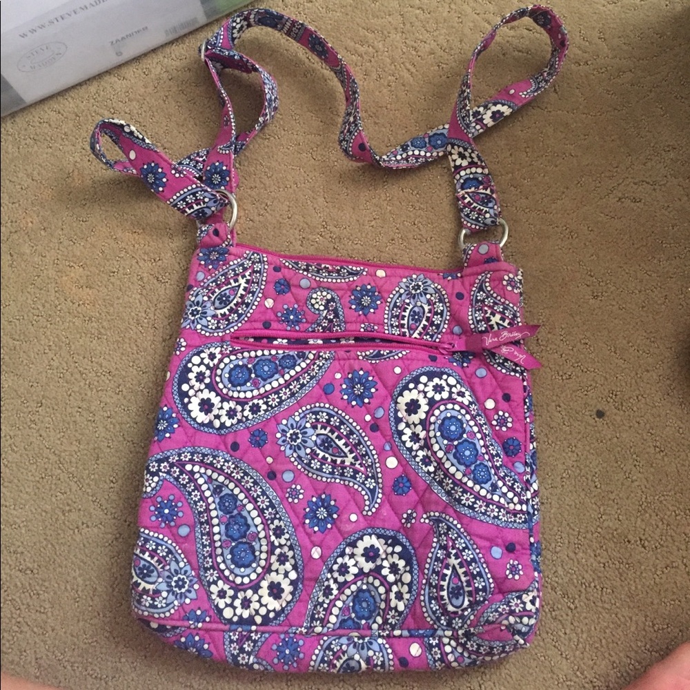 Multi color Vera Bradley cross body bag