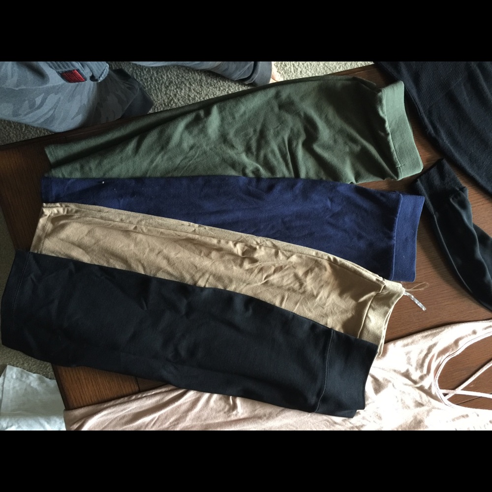 High waisted pencil skirts.