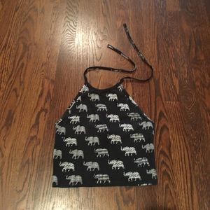 PAC Sun Elephant Crop Top