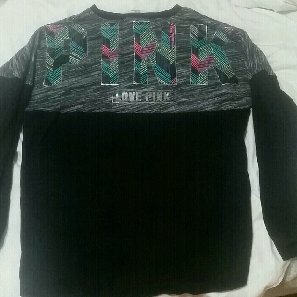 VS PINK LONG TEE SHIRT