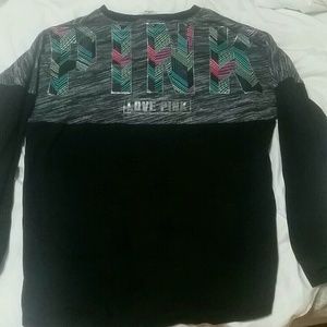 VS PINK LONG TEE SHIRT