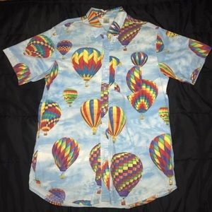 ODD FUTURE GOLF WANG HOT AIR BALLOON BUTTON UP M