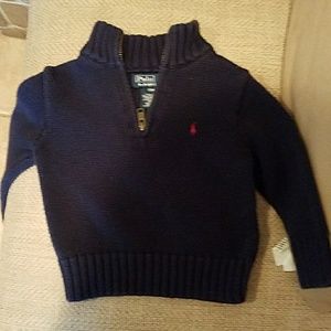 Polo sweater for baby