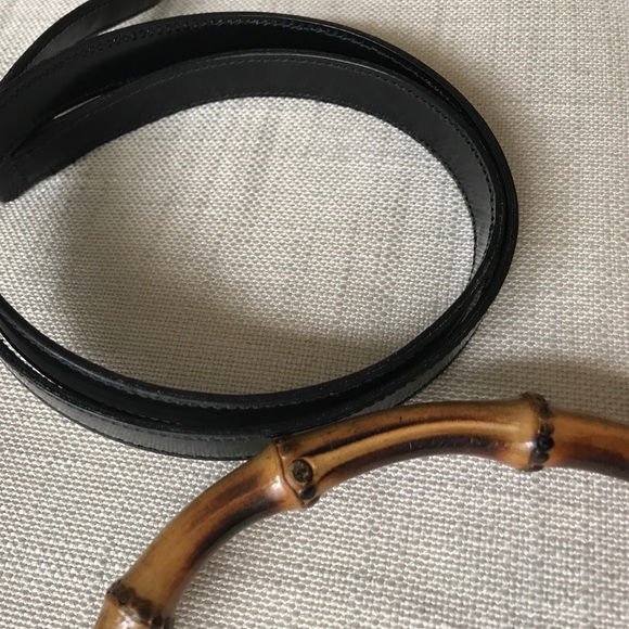 Gucci Bamboo nylon, shoulder and crossbody bag - Picture 7 of 8