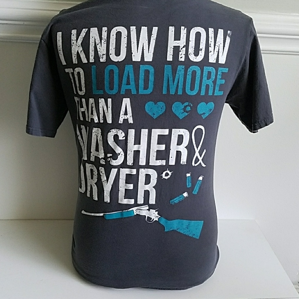 Cute and Country Grey T Shirt Small