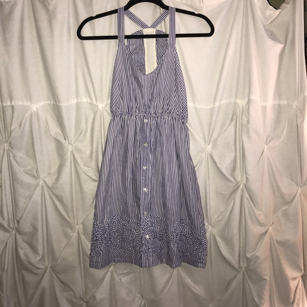 Judith March Blue and White Dress