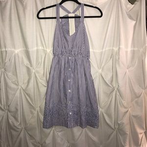 Judith March Blue and White Dress