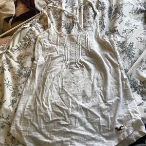 Racerback White Tank