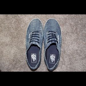 Snake skin print Vans