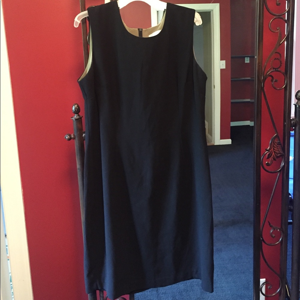 Black work dress