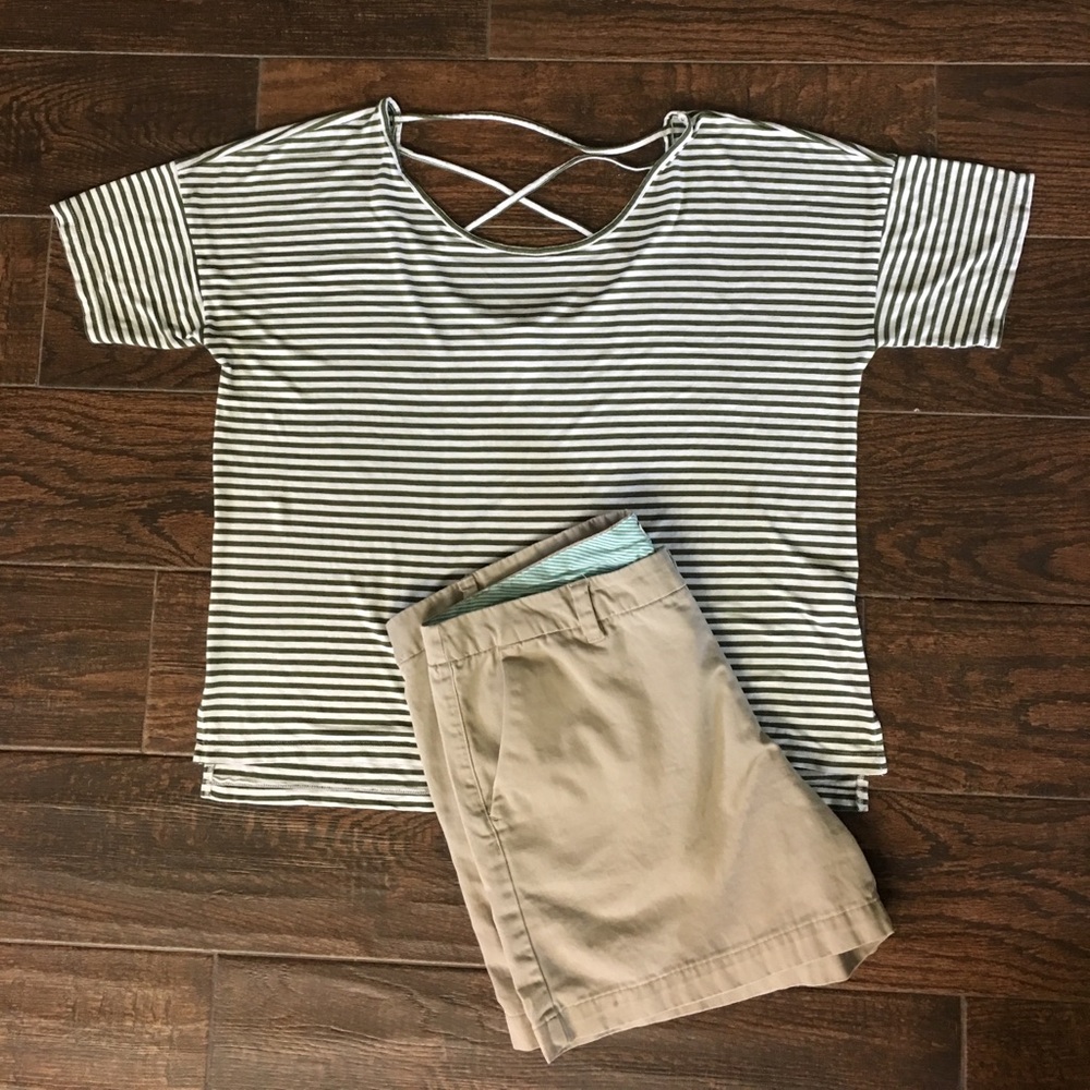 Cute Old Navy top with strappy back