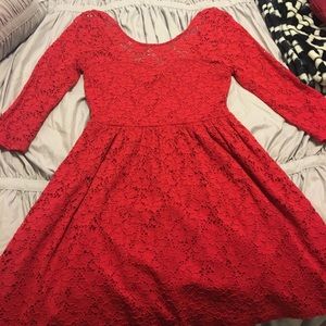 2B Bebe Red Dress