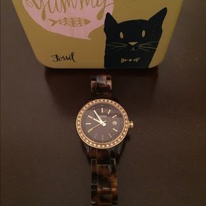 Fossil women's watch - Stella brown