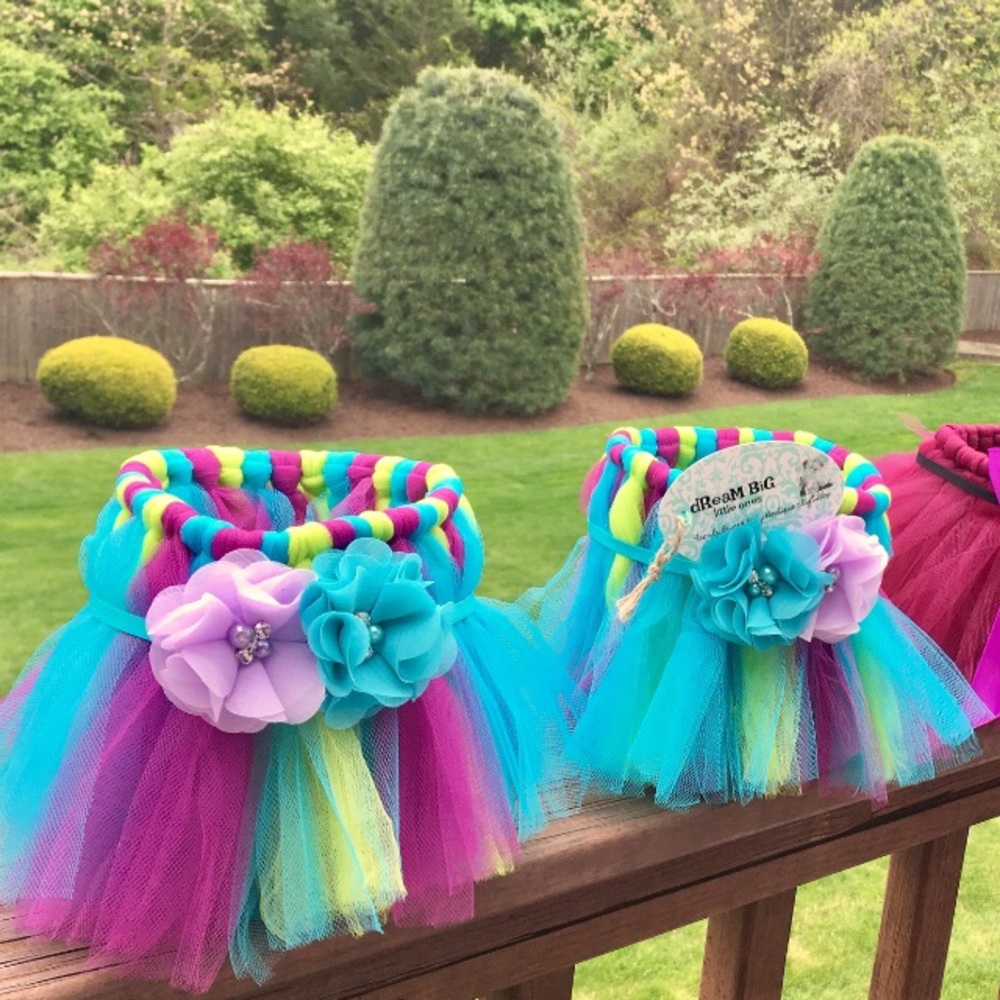 Baby Girl Tutu photo prop with headband Gift Set!