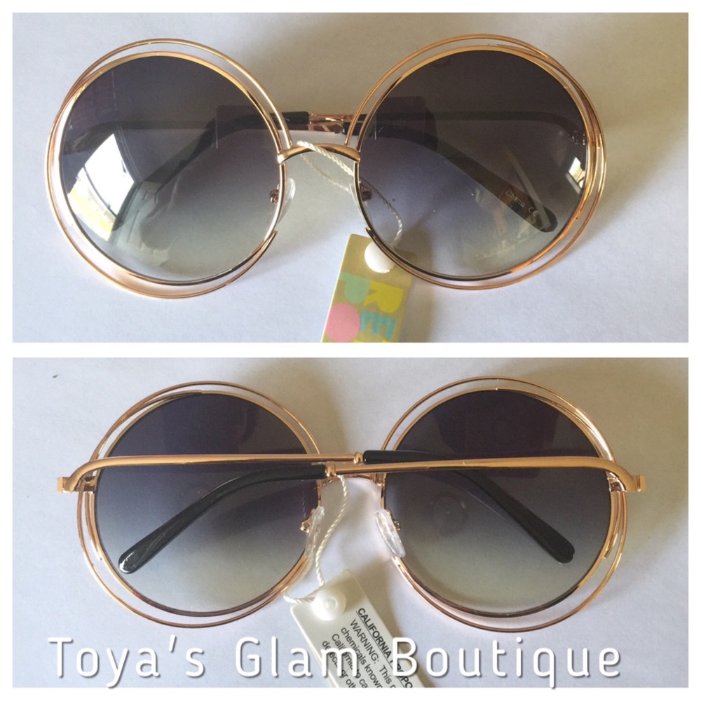 👓CIRCULAR FASHION SUNGLASSES👓