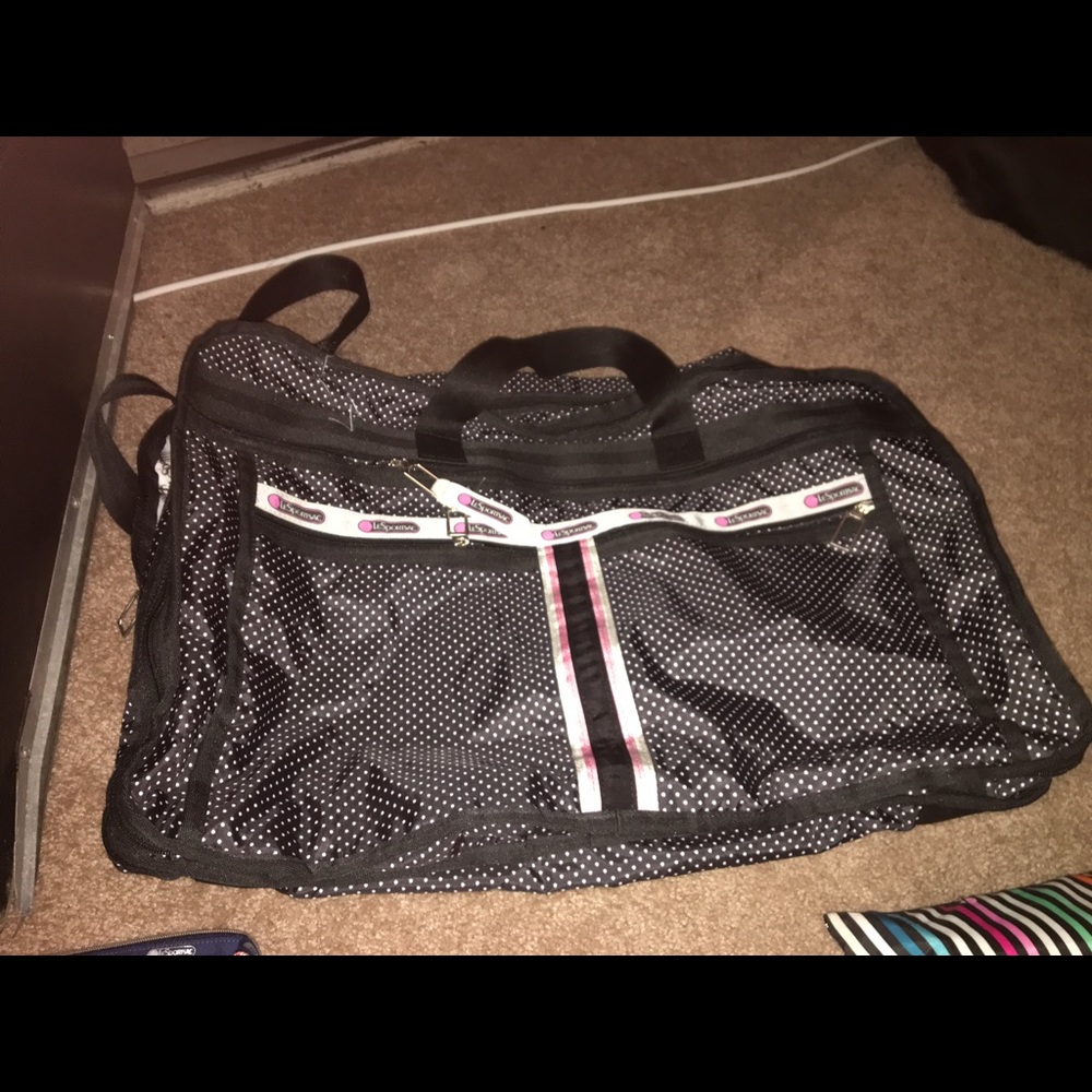 Lesportsac double pocket duffle bag