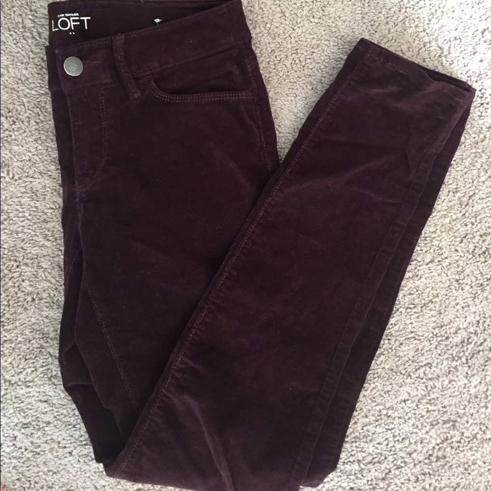 Loft outlet skinny cords