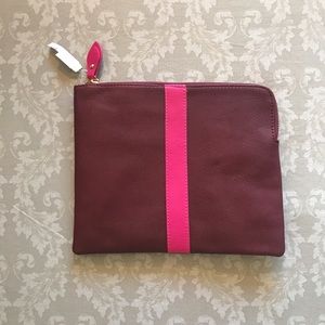 Burgundy & Pink bag.