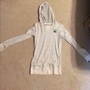 Long sleeve Nike shirt with hood