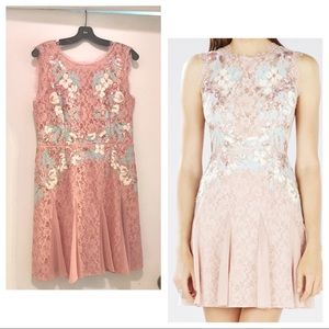 *LAST CALL* BCBG Lace Sequin Dress *fits like 8*