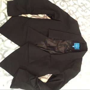 Black suit jacket