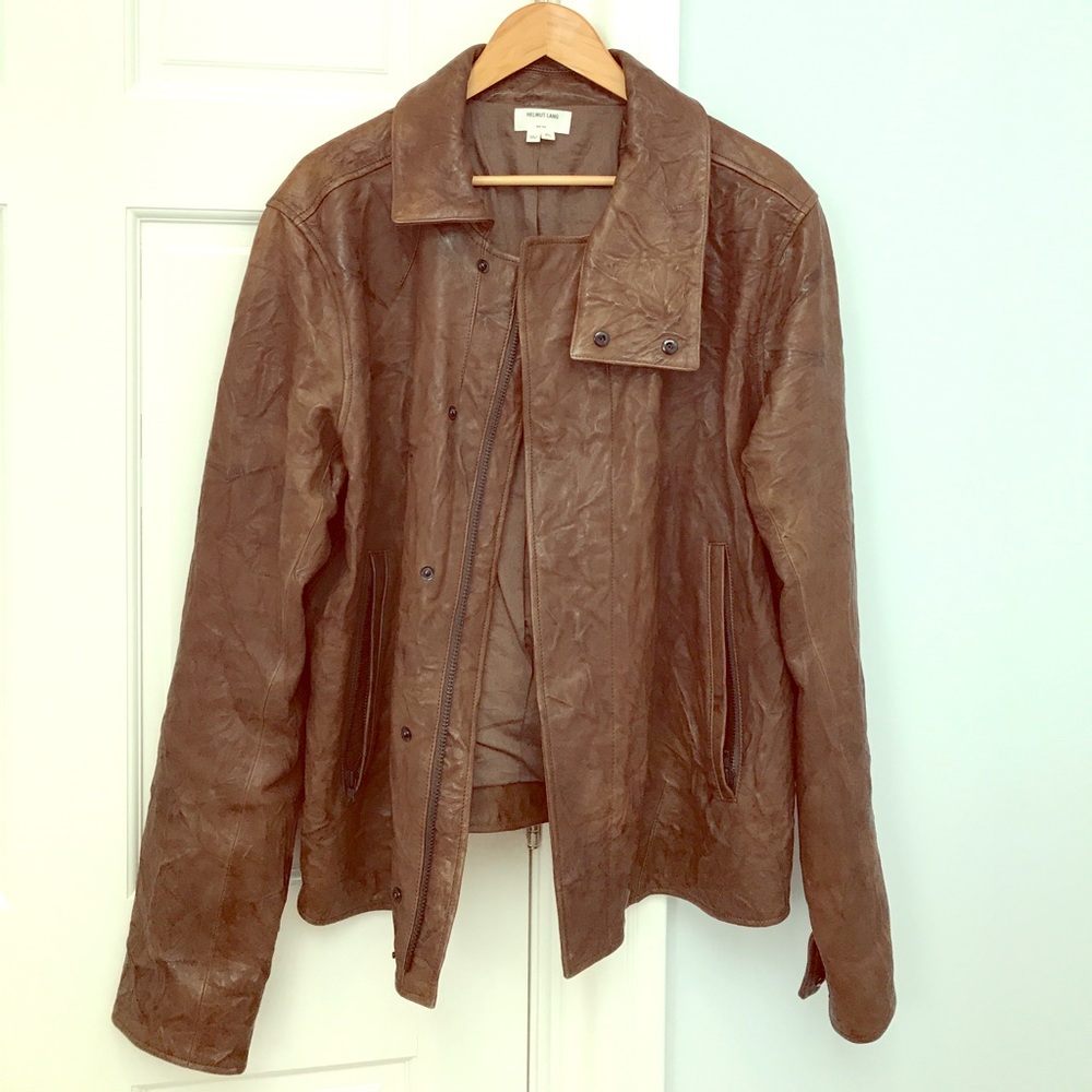 Helmut Lang leather jacket