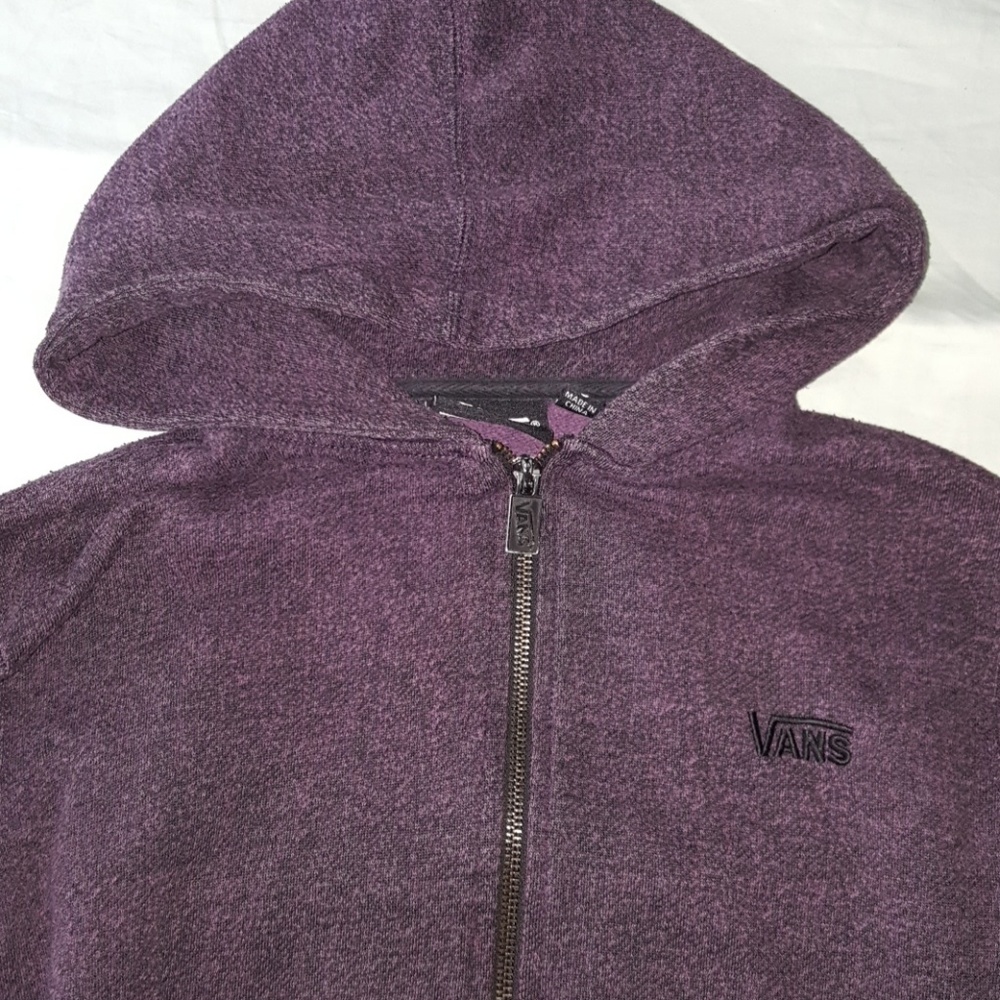 Vans zip up hoodie